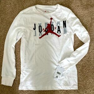 Nike Jordan brand long sleeve short NWT